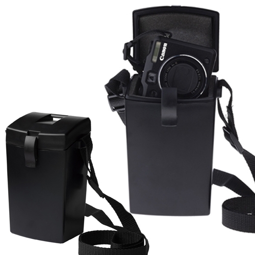 Witz Shutter Case, Black  3.625" x 6.25" x 3.125" (9.2 x 15.9 x 7.9 cm)