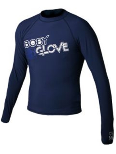 Body Glove Mens 6 oz. Basic Long Arm Lycra Shirt CLOSEOUT