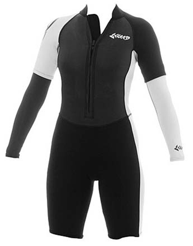 Exceed Womens Euphoria 3mm Long Arm Shorty