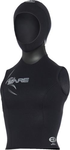 Bare Womens 7/3mm Sport Hooded Vest