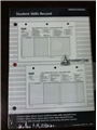 PADI Student Skills Record Log Pages - CLOSEOUT