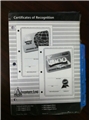 PADI Certificates of Recogniation Log Pages - CLOSEOUT