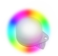 Bigblue Easy Clip Marker Rainbow Light
