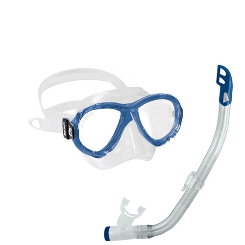 Cressi Sub Perla Jr. Mask and Top Snorkel Combo Set