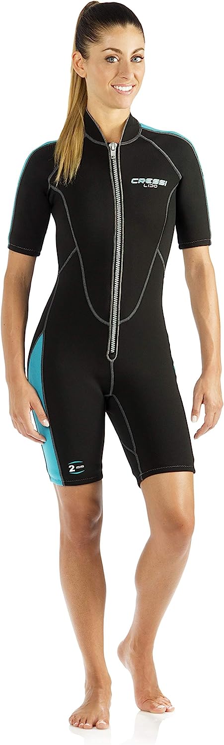 Cressi Womens Lido 2m Front Zip Shorty