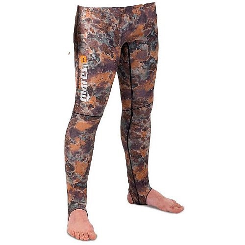 Mares Pure Instinct Mens Rash Guard Pants - Camo Brown