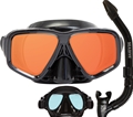 Oceanways SeeSharp Mask and Snorkel Combo