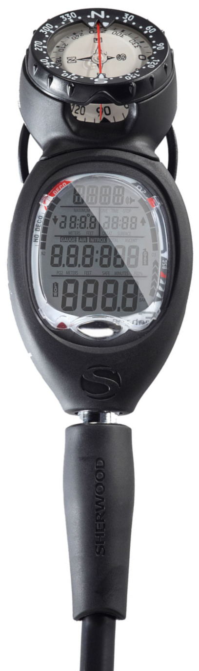 Sherwood Wisdom 3 Dive Computer w/ Compass and QD