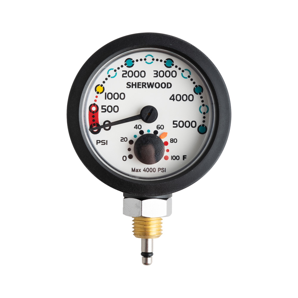 Sherwood 1.75 Inch Diameter Pressure Gauge