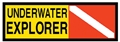 High Gloss Underwater Explorer Sticker
