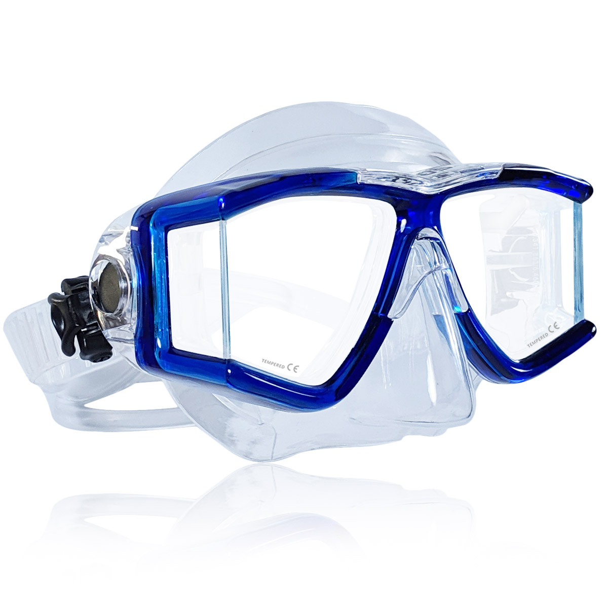 Tilos Panoramic Double Lens Jr. Snorkeling Mask