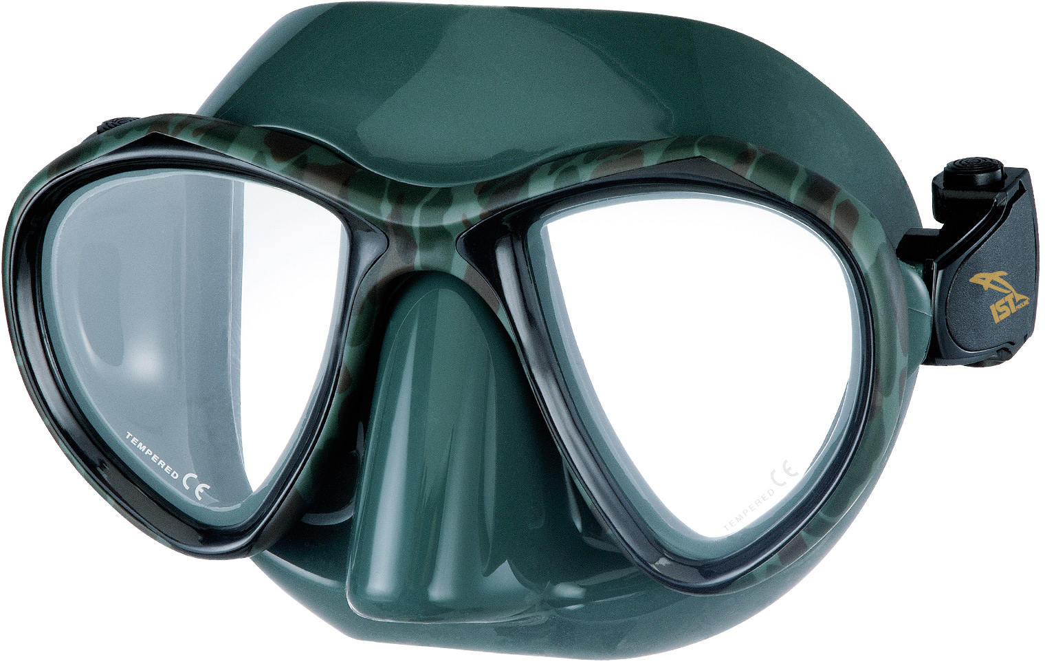 IST M88 GS-07 Green Silicone Bluetech Dive Mask