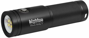 Bigblue AL2600XWP Black Molly 3 Extra Wide Beam Dive Video Light