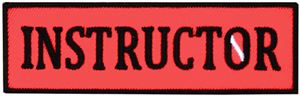 Innovative Emroidered Instructor Patch