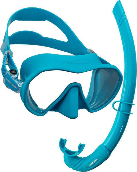 Cressi ZS1 and Corsica Mask and Snorkel Combo