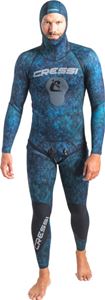 Cressi Mens 3.5mm Tokugawa 2 Piece Wetsuit with Hood