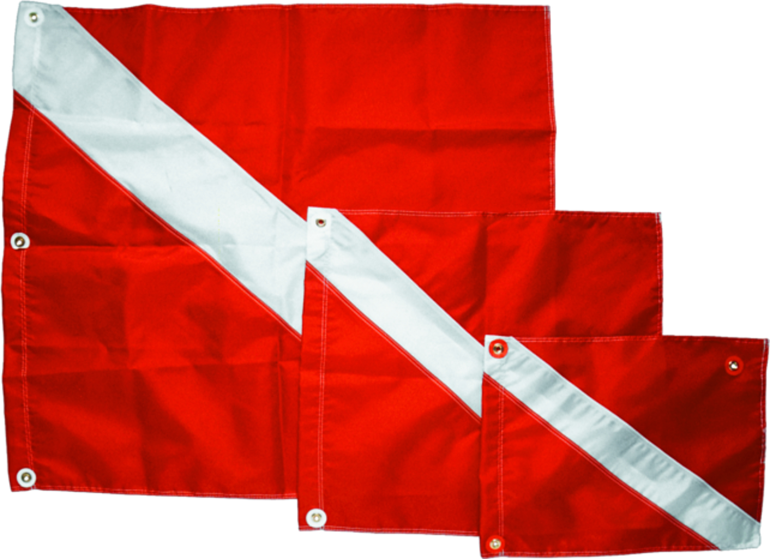 Innovative Medium Nylon Dive Flag with Stiffener