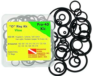 Innovative Professional Diver 40-Piece O-Ring Viton Kit