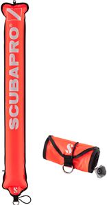 ScubaPro 3.5ft 210D Nylon Orange Surface Marker Buoy