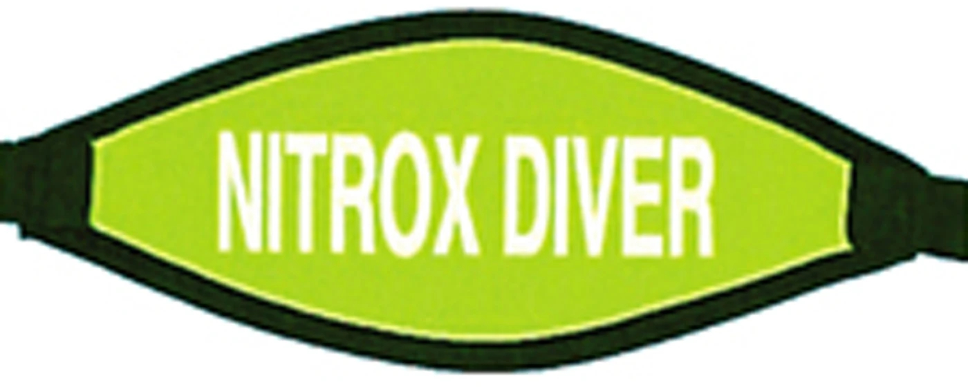 Nitrox Diver Mask Strap Cover