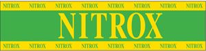 XS Scuba Nitrox Cylinder 25 x 6 Sticker