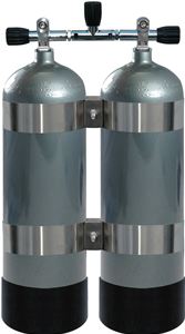 XS Scuba X-Series Twin 119 Steel Cylinder Packages
