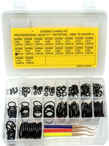Innovative Buna Rubber O-Ring Kit 200 Pieces