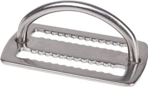 Trident Stainless Steel Weight Keeper with D Ring