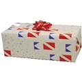 Scuba Dive Flag Wrapping Paper