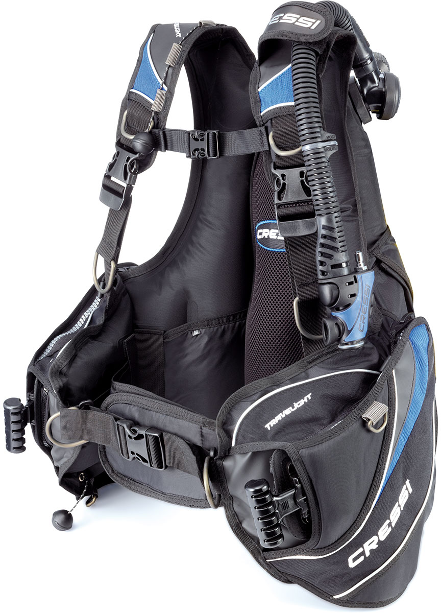 Cressi Men&#39;s Travelight Weight Integrated BCD