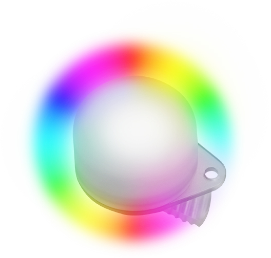 Bigblue Easy Clip Marker Rainbow Light