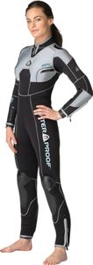 Waterproof W4 5mm Women&#39;s Back Zip Full Wetsuit