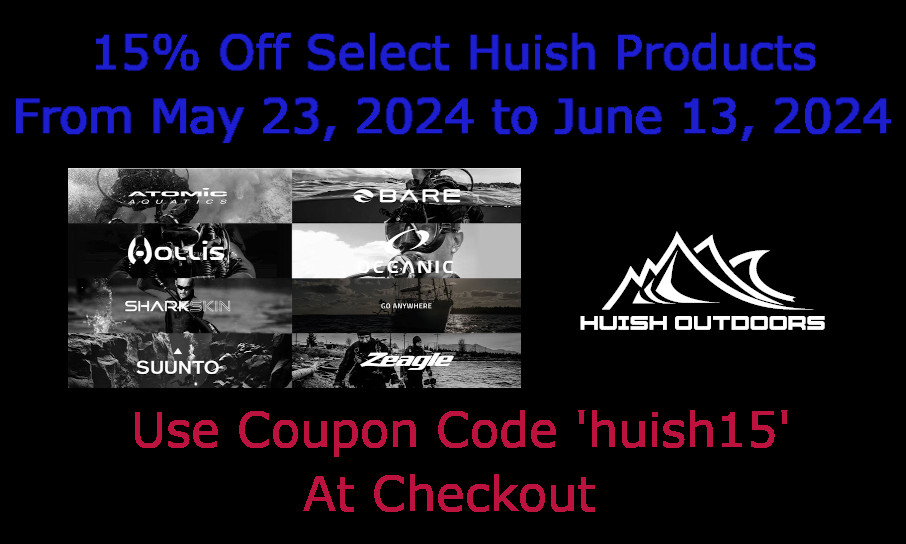 15% Off Select Huish Products