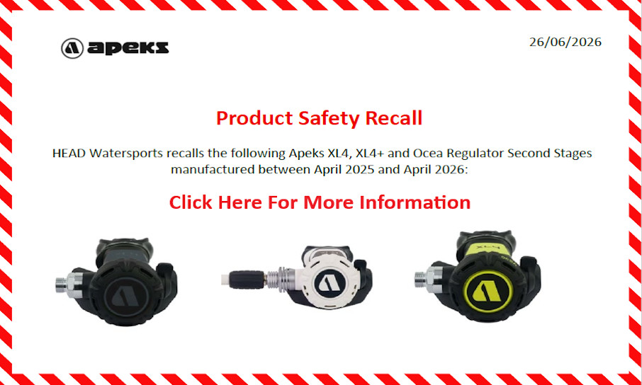 Apeks XL4 Volunatary Recall Notice