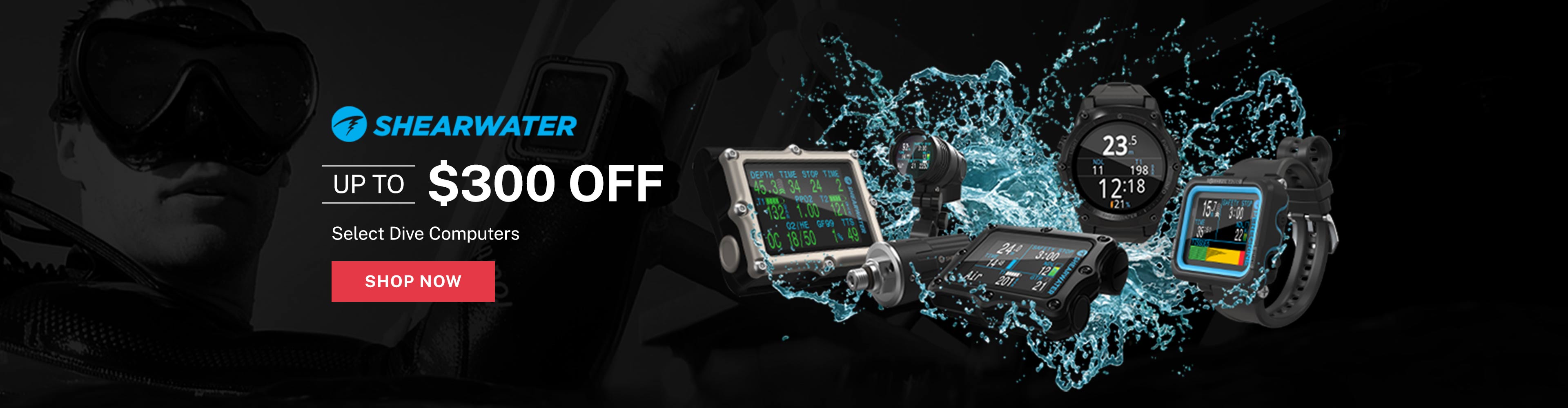 Rare Sale Shearwater Dive Computers