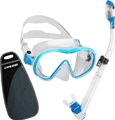 Cressi F-Dual Mask & Supernova Dry Snorkel