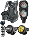 Cressi Start BCD Reg Gauge Dive Package