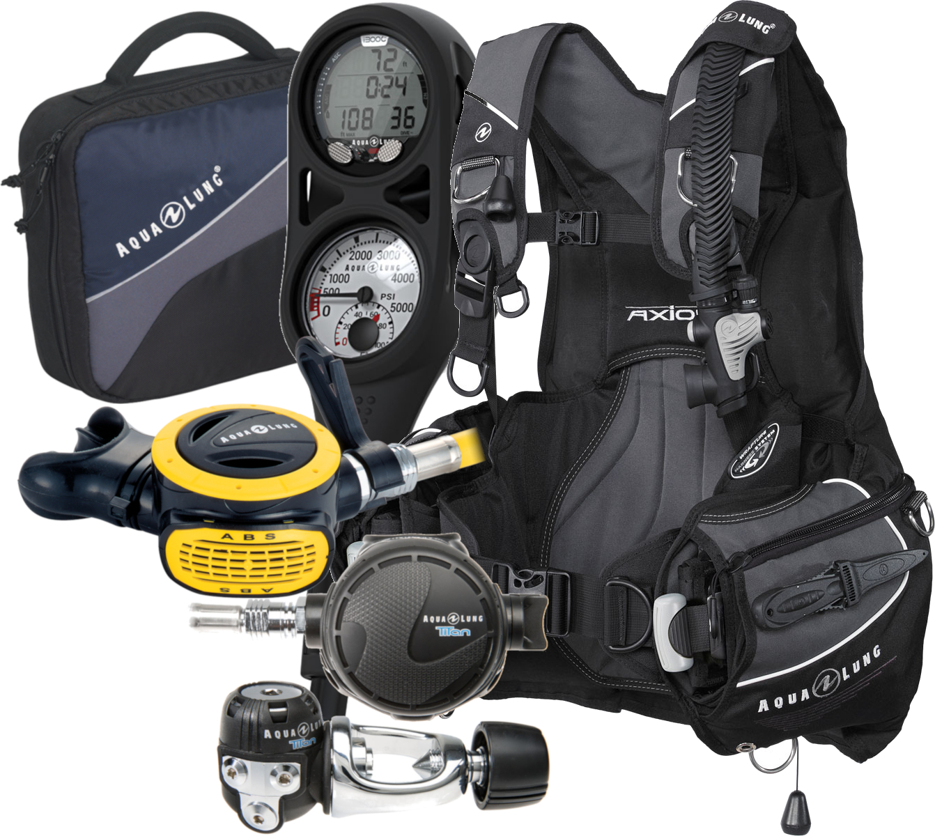 AquaLung Axiom Titan i300 C Scuba Package