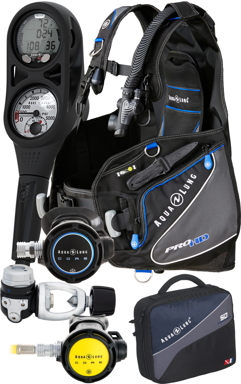 Deep See by Aqua Lung Traveler 50 Regulator Bag for sale online 