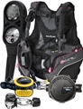 Aqualung Womens Pearl BCD Titan Regulator Dive Computer Scuba Package