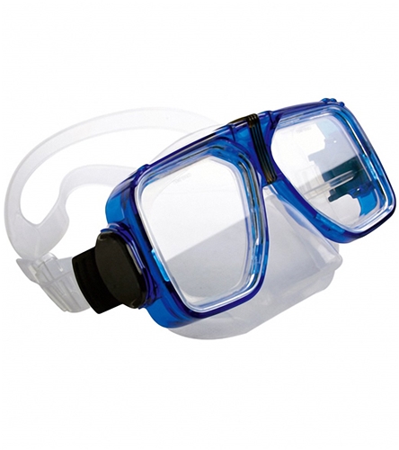 SALE SOLA Adult Mask & Snorkel Set One Size with Adjustable Strap Swim