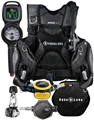 Aqualung Pro HD BCD, Reg, Octo, Computer Package With E Reg Bag