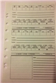 Trident 3 Ring Log Book Refill Pages