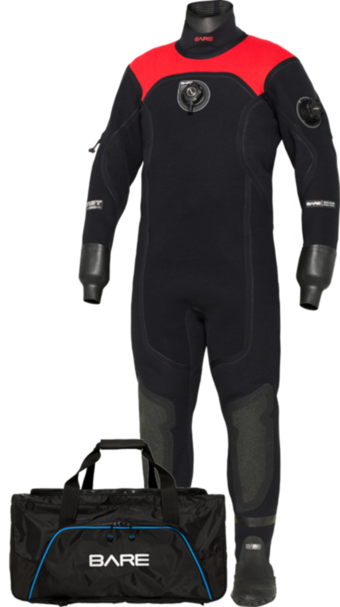 Bare Drysuit Size Chart