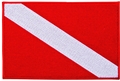 Innovative Emroidered Large Dive Flag Patch