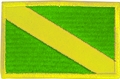 Innovative Embroidered Small Nitrox Dive Flag Patch