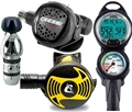 Cressi AC2 Regulator Octo Leonardo Computer Package Computer Package