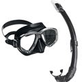 Cressi Perla Mask and Mexico Snorkel Combo