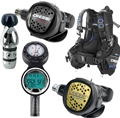Cressi Aquaride BCD Reg and Computer Scuba Gear Package