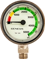 Genesis Brass Pressure Gauge PSI/BAR